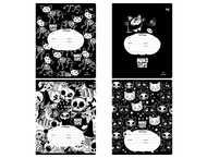 Тетрадь школьная А5, 12 л. на скобе BG Monsters Тетрадь школьная А5, 12 л. на скобе BG Monsters