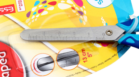 Ножницы канцелярские Maped Essentials, 130 мм, ассорти (цена за 1 шт.)