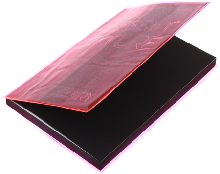 Ежедневник недатированный Jelly Book, 145*210 мм, 136 л., «Светящийся розовый»