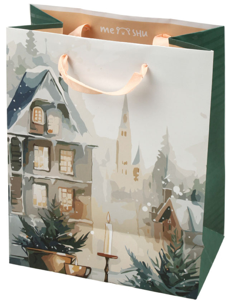 Пакет подарочный новогодний Meshu, 18*23*10 см, Christmas Mood Пакет подарочный новогодний Meshu, 18*23*10 см, Christmas Mood