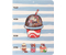 Тетрадь общая А5, 120 л. на кольцах Lorex, 160*210 мм, клетка, Coctail kittens