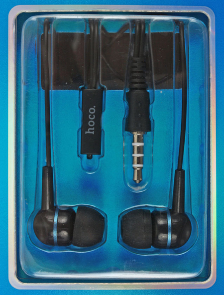 Наушники Hoco W24, черные с синим Наушники Hoco W24, черные с синим