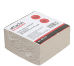 Блок бумаги для заметок «Куб» Attache Economy, 80×80×40 мм, непроклеенный, серый