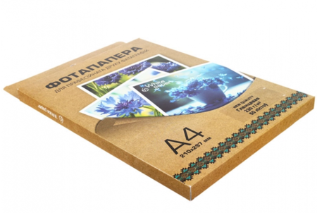 Бумага для струйной фотопечати глянцевая односторонняя White paper, А4 (210*297 мм), 230 г/м2, 50 л. Бумага для струйной фотопечати глянцевая односторонняя White paper, А4 (210*297 мм), 230 г/м2, 50 л.