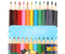 Карандаши цветные Creativiki, 12 цветов, длина 175 мм