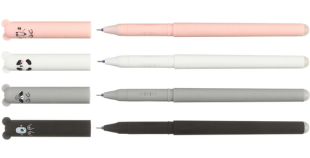 Ручка гелевая Meshu «Пиши-стирай», Lovely Cutes, корпус ассорти, стержень синий