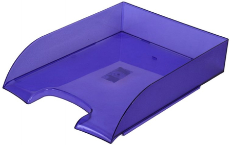 Лоток горизонтальный «Бизнес», 330*245*65 мм, фиолетовый