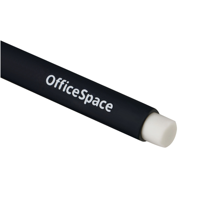 Карандаш чернографитный OfficeSpace Endless Line с металлическим наконечником, твердость грифеля ТМ, корпус ассорти