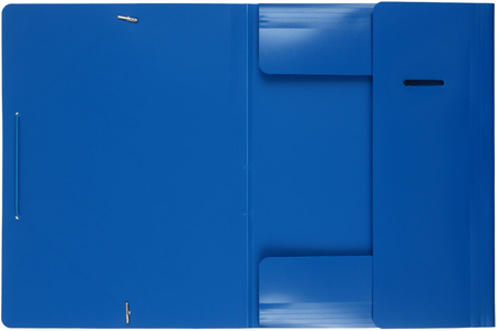 Папка пластиковая на резинке Attache F315/06, толщина пластика 0,6 мм, синяя