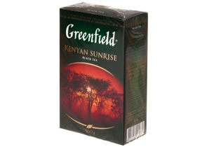 Чай Greenfield, 100 г, Kenyan Sunrise, черный чай