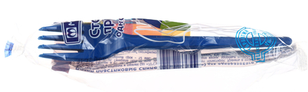 Набор вилок одноразовых «Мистерия», длина 165 мм, 12 шт., синие Набор вилок одноразовых «Мистерия», длина 165 мм, 12 шт., синие