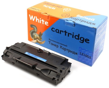 Тонер-картридж White Cartridge ML-1210D3, черный, ресурс 2500 страниц