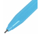 Ручка шариковая одноразовая Brauberg Trios Blue, корпус голубой, стержень синий Ручка шариковая одноразовая Brauberg Trios Blue, корпус голубой, стержень синий