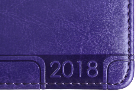 Еженедельник датированный на 2018 год «Сариф», 170*86 мм, 64 л., фиолетовый  Еженедельник датированный на 2018 год «Сариф», 170*86 мм, 64 л., фиолетовый