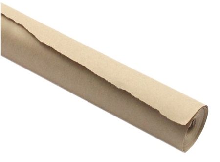 Бумага мешочная (крафт) для упаковки и творчества, 840 мм*10 м, 70 г/м2
