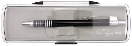 Ручка подарочная шариковая Signature 288, корпус черный