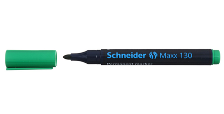 Маркер перманентный Schneider Maxx 130, зеленый