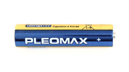 Батарейка щелочная Samsung Pleomax Alkaline , AAA, LR03, 1.5V 