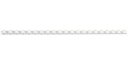 Пружина пластиковая Silwerhof (10), 10 мм, белая