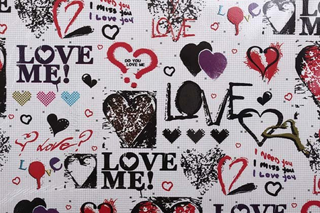 Бумага упаковочная Winter Wings, 50*70 см, Love me! Бумага упаковочная Winter Wings, 50*70 см, Love me!