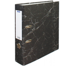 Папка-регистратор OfficeSpace «под мрамор», корешок 70 мм, черный Папка-регистратор OfficeSpace «под мрамор», корешок 70 мм, черный