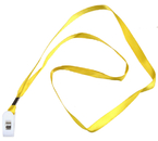 Тесьма для бейджа, 40×1 см, желтая Тесьма для бейджа, 40×1 см, желтая