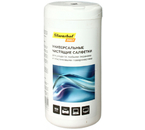 Салфетки чистящие универсальные Silwerhof Daily, 100 шт., в тубе Салфетки чистящие универсальные Silwerhof Daily, 100 шт., в тубе