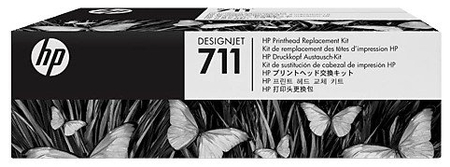 Картридж HP C1Q10A (№711), 4 цвета (черный, голубой, пурпурный, желтый)