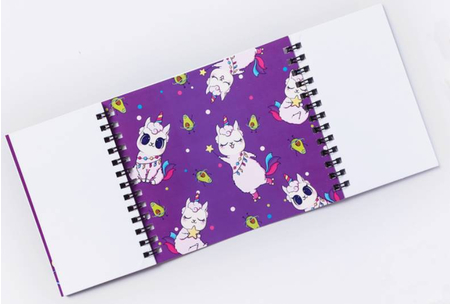 Блокнот двойной на гребне «Сима-Ленд», 140*120 мм, 48 л., «Фитоняшки»