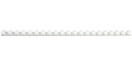 Пружина пластиковая Silwerhof (12), 12 мм, белая