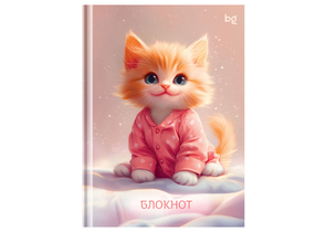 Книжка записная «Бизнес-блокнот» BG А6 (64 л.), 110×150 мм, 64 л., клетка, «Милота в пижаме»