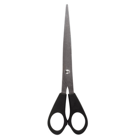 Ножницы канцелярские Staff Basic, 165 мм, ручки черные Ножницы канцелярские Staff Basic, 165 мм, ручки черные