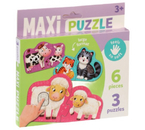 Пазлы детские Sima-Land, 20×13,3 см, 6 крупных деталей, тактильный «Животные» (3+) Пазлы детские Sima-Land, 20×13,3 см, 6 крупных деталей, тактильный «Животные» (3+)