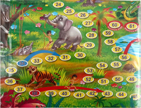 Игра настольная Hatber, 33*44 см, «Маугли» Игра настольная Hatber, 33*44 см, «Маугли»
