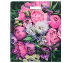 Пакет подарочный полиэтиленовый Sima-Land, 38×45 см, 60 мкм, «Пионы»