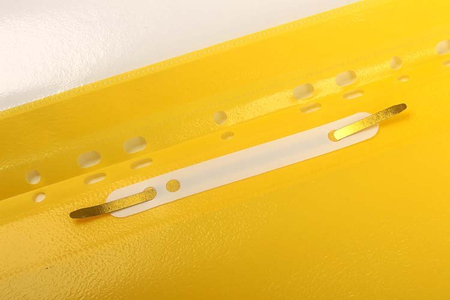 Папка-скоросшиватель пластиковая А4 Sponsor 320, толщина пластика 0,16 мм, желтая