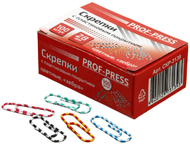 Скрепки цветные «Зебра» Prof-Press