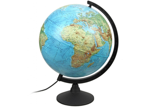 Глобус физический с подсветкой Globen «Классик. Евро», диаметр 320 мм, 1:40 млн