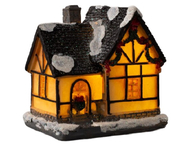 Фигура светодиодная «Дом с еловой гирляндой»