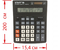 Калькулятор 16-разрядный Staff STF-333, черный