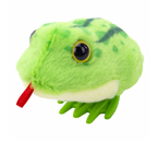 Игрушка мягкая заводная WooZoo, высота 6 см, «Лягушка»