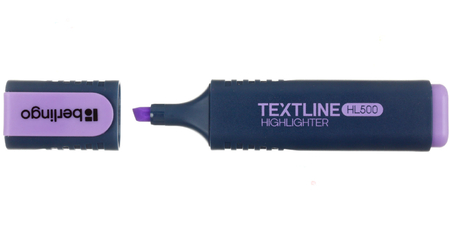 Маркер-текстовыделитель Berlingo Textline HL500, фиолетовый