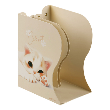 Подставка для книг металлическая Meshu, 17,5*13,5*10 см, Cute Cat Подставка для книг металлическая Meshu, 17,5*13,5*10 см, Cute Cat