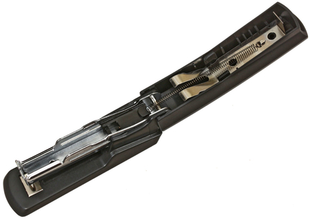 Степлер ErichKrause Eco, скобы №10, 20 л., 95 мм, черный