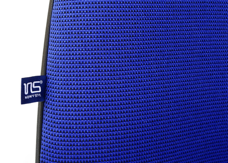 Стул офисный Comfort (Zeus) для персонала, обивка - синяя ткань, С14