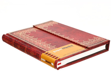 Книжка записная Paperblanks Old Leather, 130*180 мм, 72 л., линия, «Фольгированное тиснение»