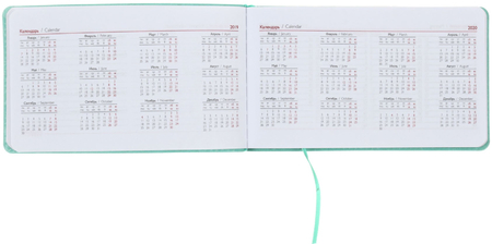 Еженедельник датированный на 2019 год «Виннер», 150*87 мм, 64 л., мятный Еженедельник датированный на 2019 год «Виннер», 150*87 мм, 64 л., мятный