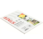 Бумага самоклеящаяся для изготовления этикеток Staff, А4, 16 шт., 105×37 мм, 50 л., матовая, белая