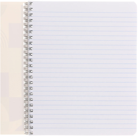 Тетрадь общая А5, 80 л. на гребне «Цветная мозаика», 165*202 мм, линия, ассорти