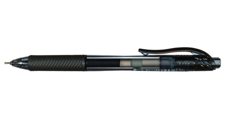 Ручка гелевая автоматическая EnerGel-X, толщина линии письма 0,5 мм, стержень черный